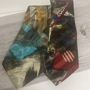 Enigma abstract neck ties 60 inches Lot Of‎ 2